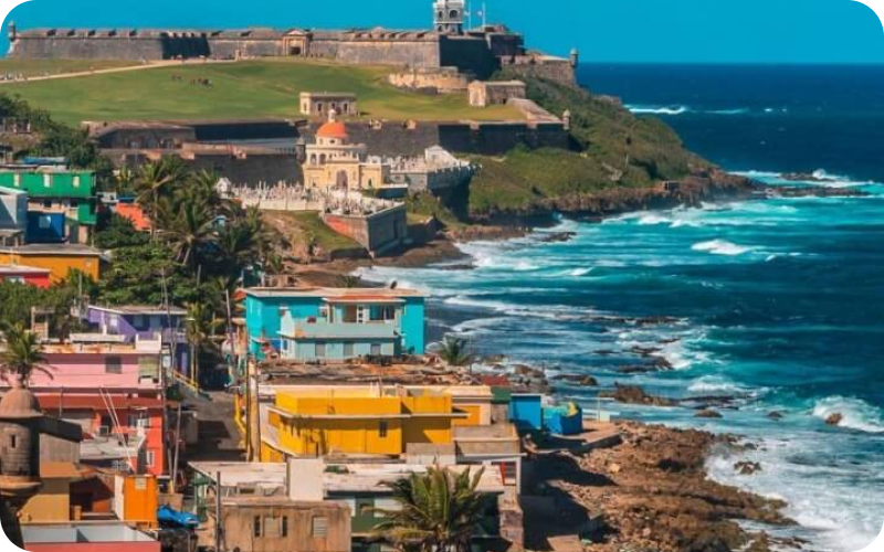 Puerto Rico eSIM data plan for travel & business | microesim instant activation