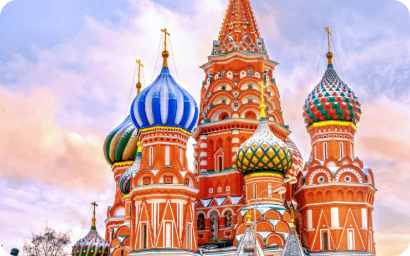 Russia eSIM data plan for travel & business | microesim instant activation